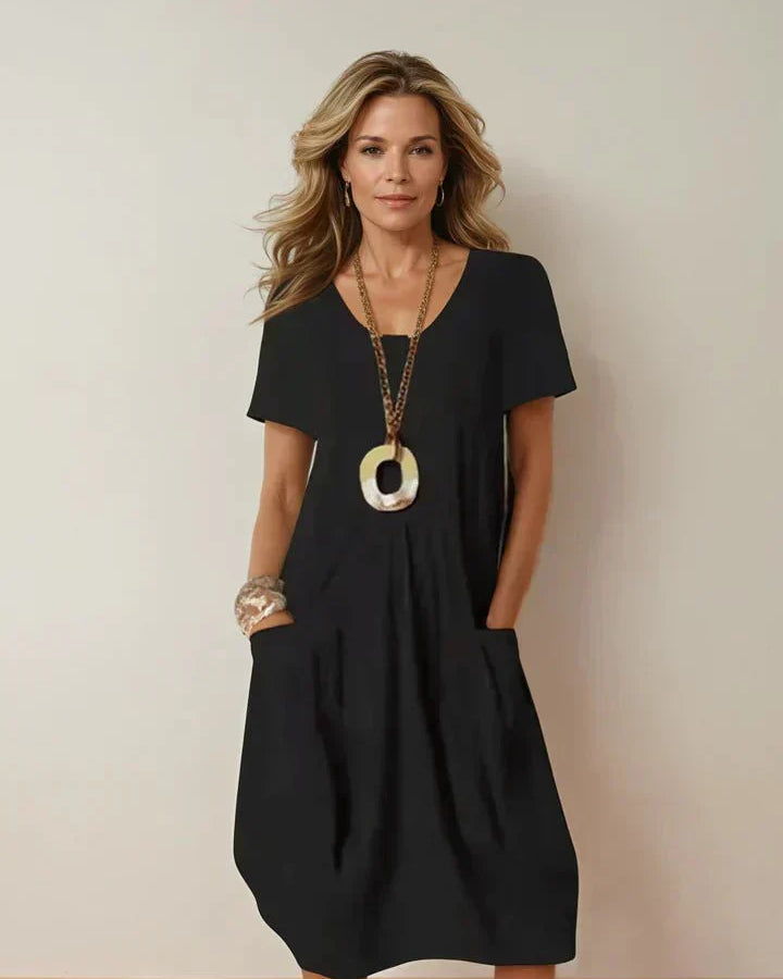 Kwani | Lässiges, fließendes Kleid - - Default - Madison Boutique Savannah