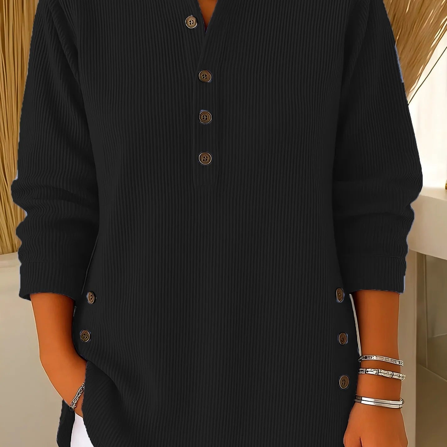 Gemma: Kuscheliger Langarm-Strickpullover