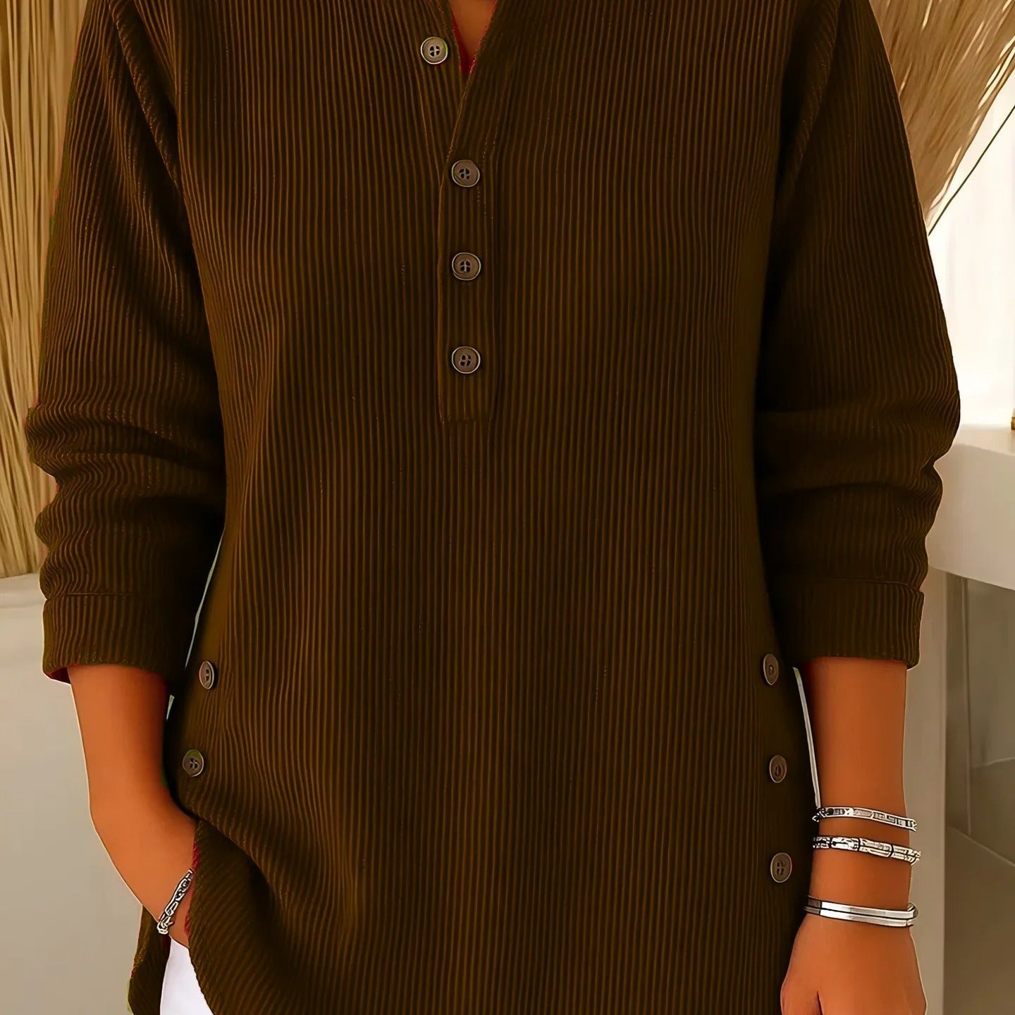Gemma: Kuscheliger Langarm-Strickpullover