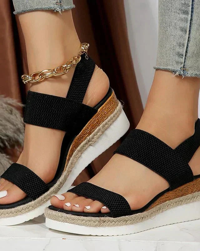 Melyora | orthopädische Plattformsandalen - Schwarz (Beinahe ausverkauft) - Sandals - Concept Fashionlab