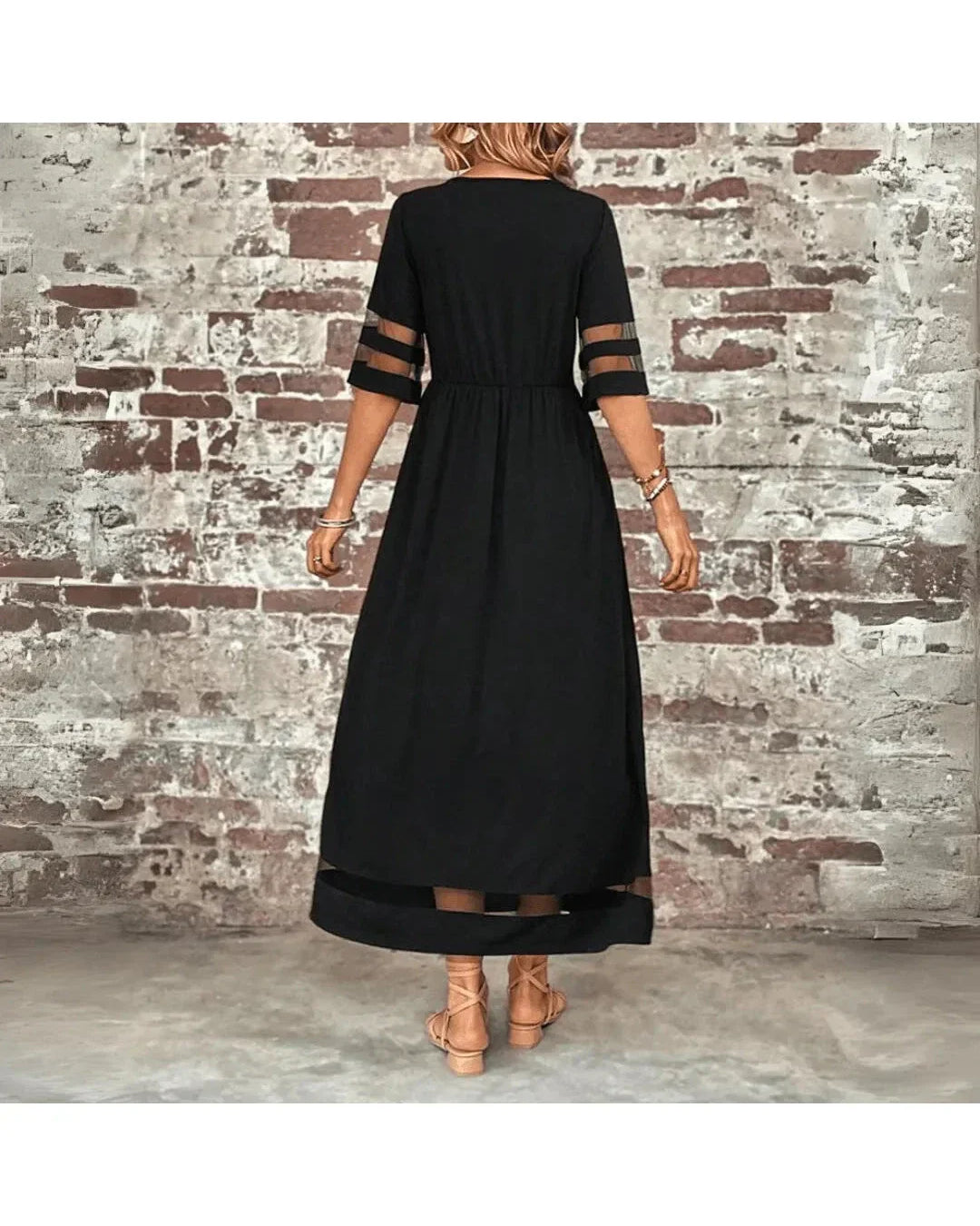 Schmeichelhaftes Kleid mit Bauchbedeckung Damen - - Dress - Concept Fashionlab