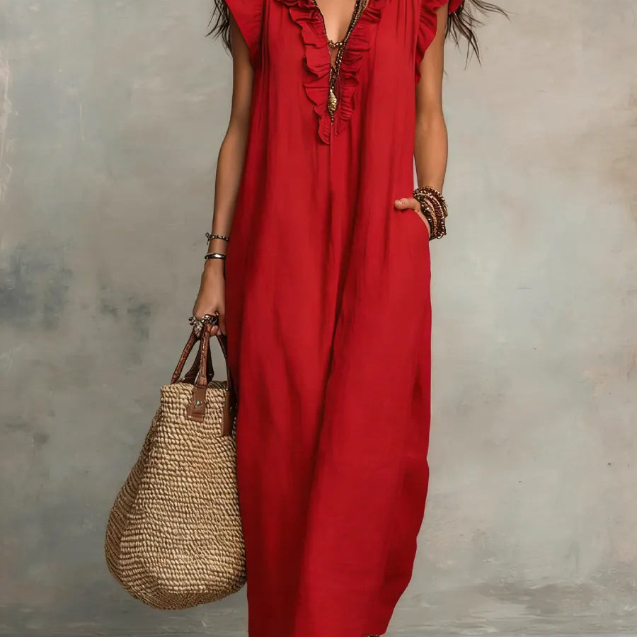 Kamelie | Langes böhmisches Kleid
