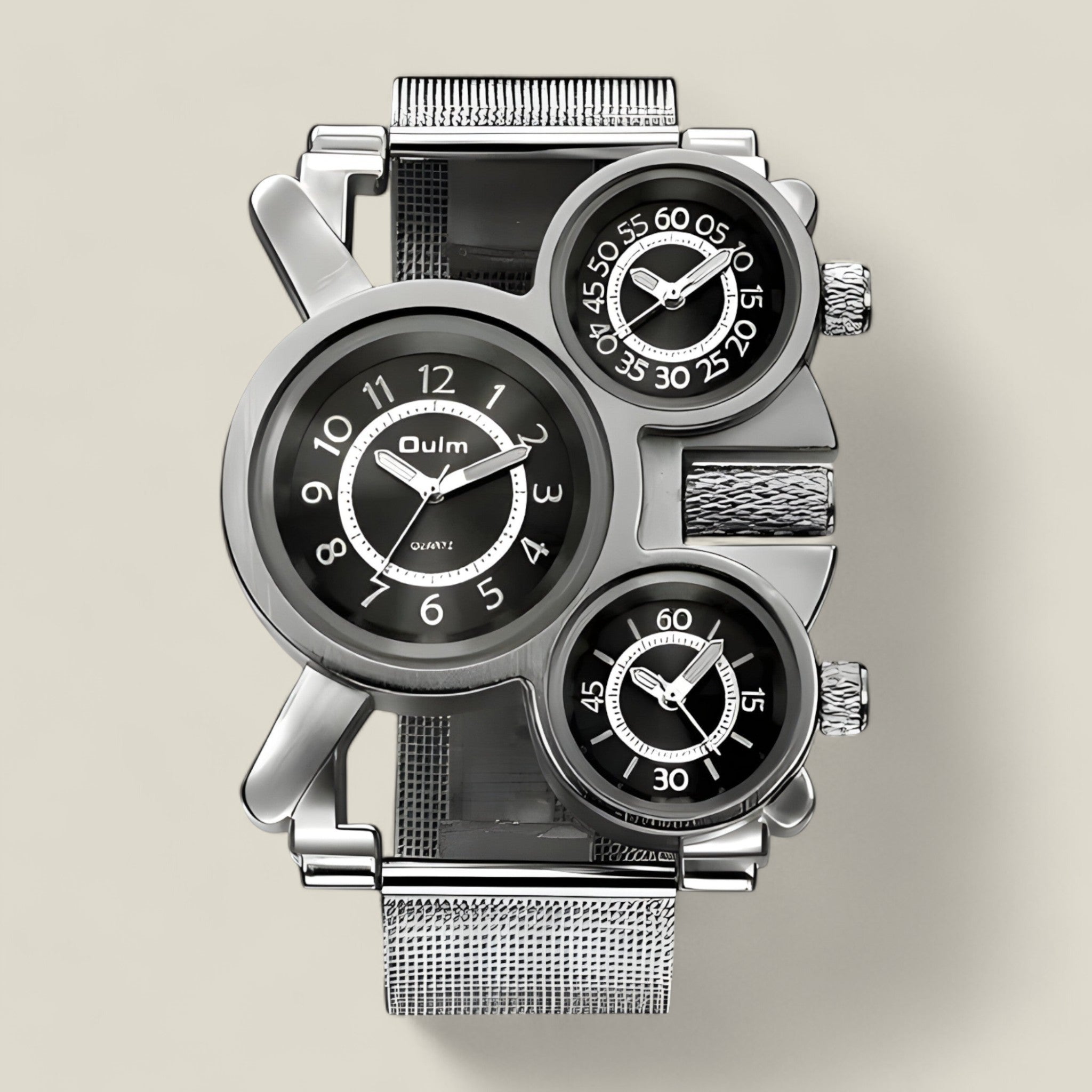 Titanus | Multifunktionale Uhr - Schwarz - - Concept Fashionlab