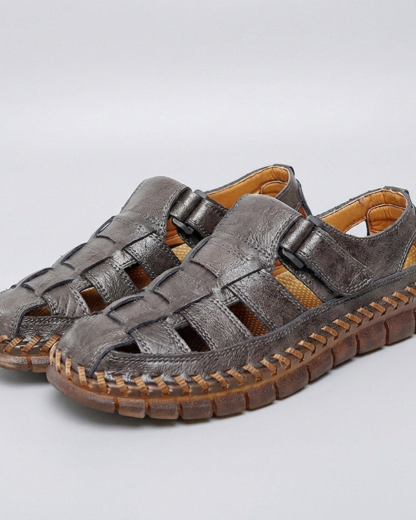 Durchbrochene Herren-Sandalen - - Sandals - Concept Fashionlab