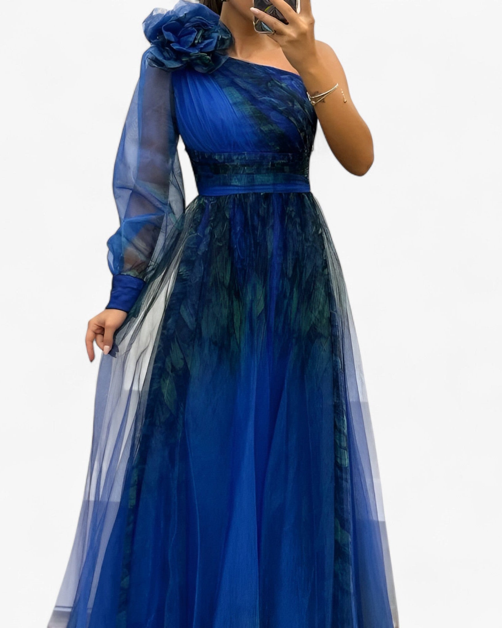 Damen elegant und einzigartig - Blau - Damen > Kleider - Concept Fashionlab