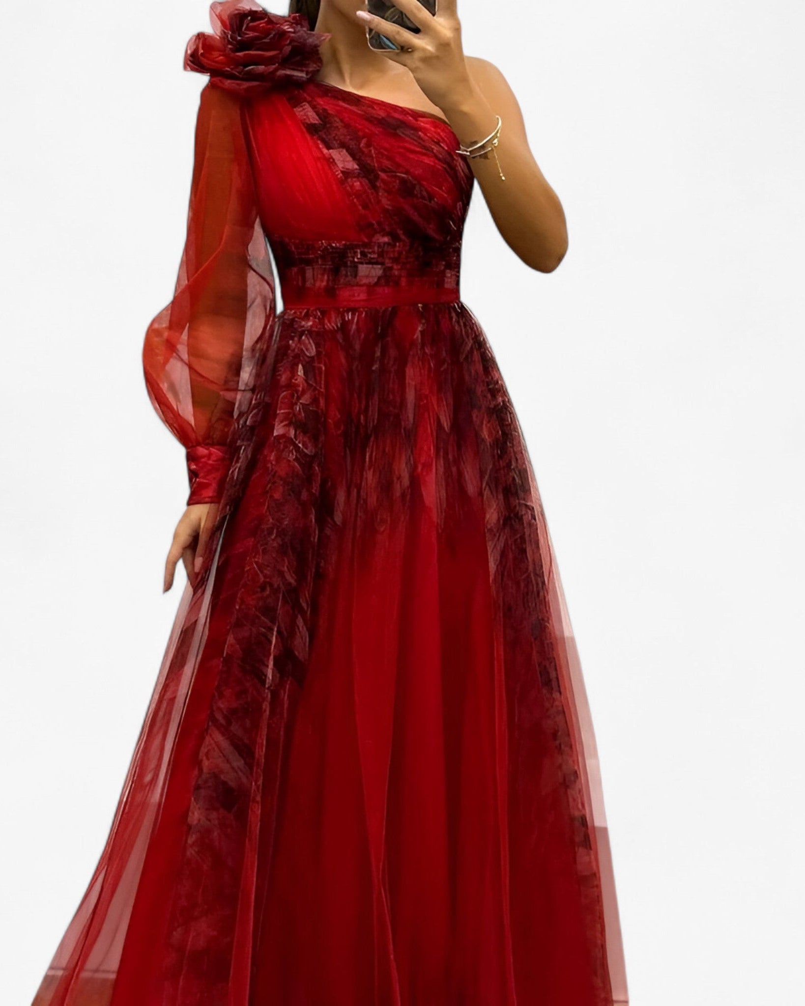 Damen elegant und einzigartig - Rot - Damen > Kleider - Concept Fashionlab