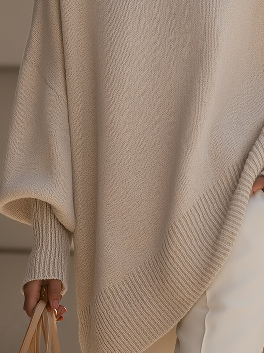Mandy – Stylish Effortless Elegance Oversized Poncho - - Poncho - Concept Fashionlab