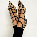 Bridget | Schuhe mit Absatz und Leopardenriemen