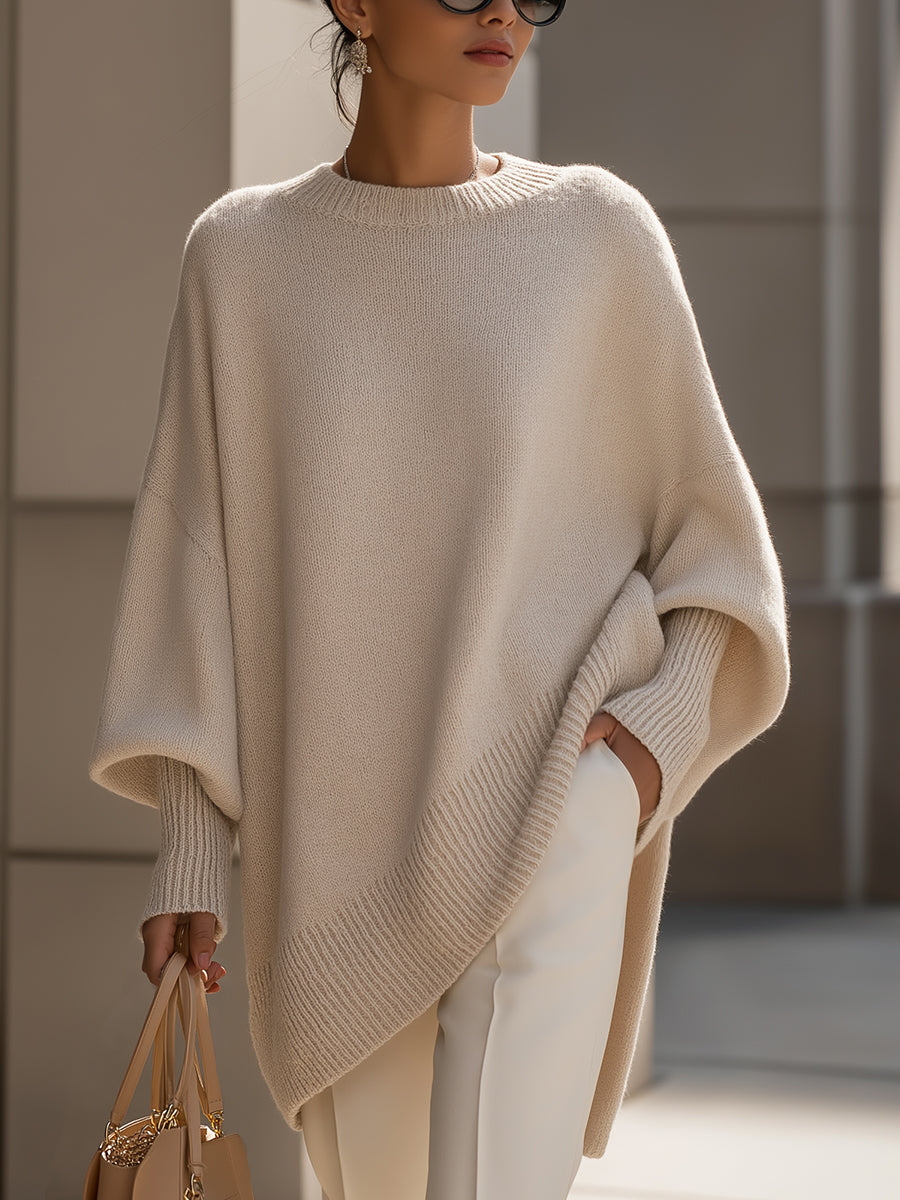 Mandy – Stylish Effortless Elegance Oversized Poncho - - Poncho - Concept Fashionlab