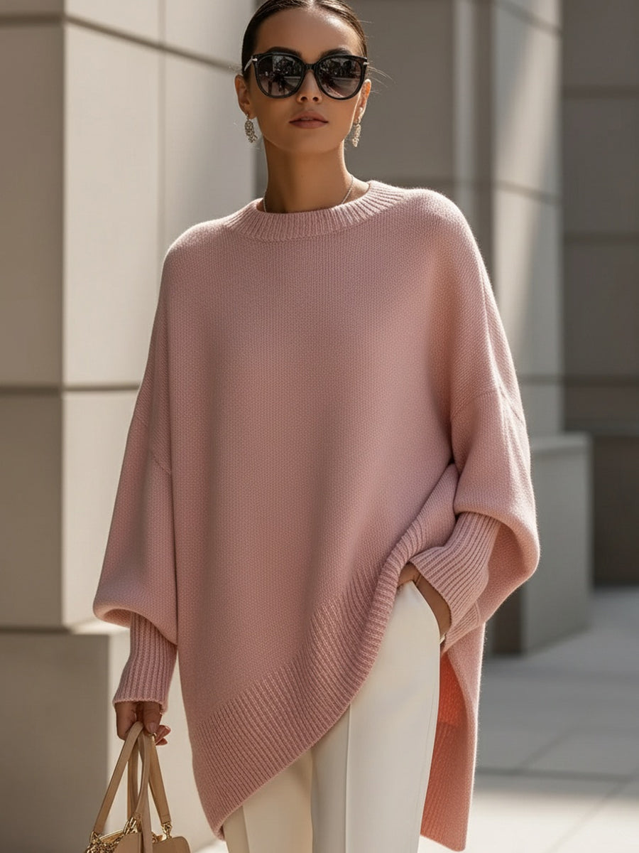 Mandy – Stylish Effortless Elegance Oversized Poncho - - Poncho - Concept Fashionlab