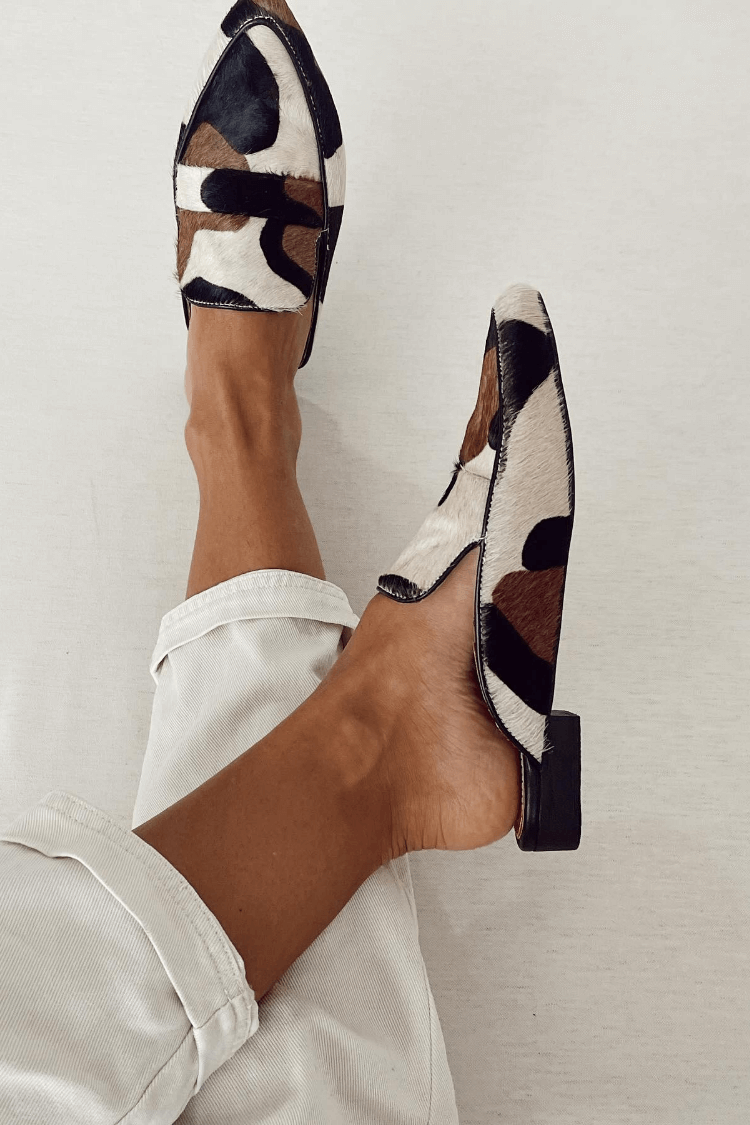 Abstract Pattern Loafers - Modern, Stylish Slip-On Shoes - - Loafers - Concept Fashionlab