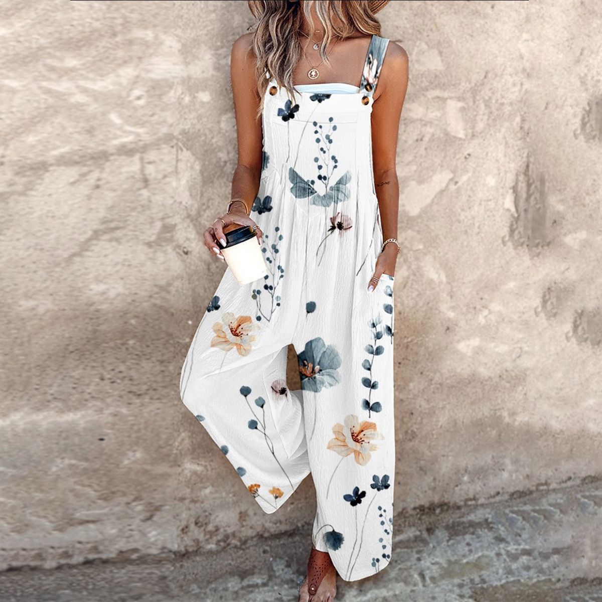 Cheryl™ | Bequemer Overall - - - Cow Clothing