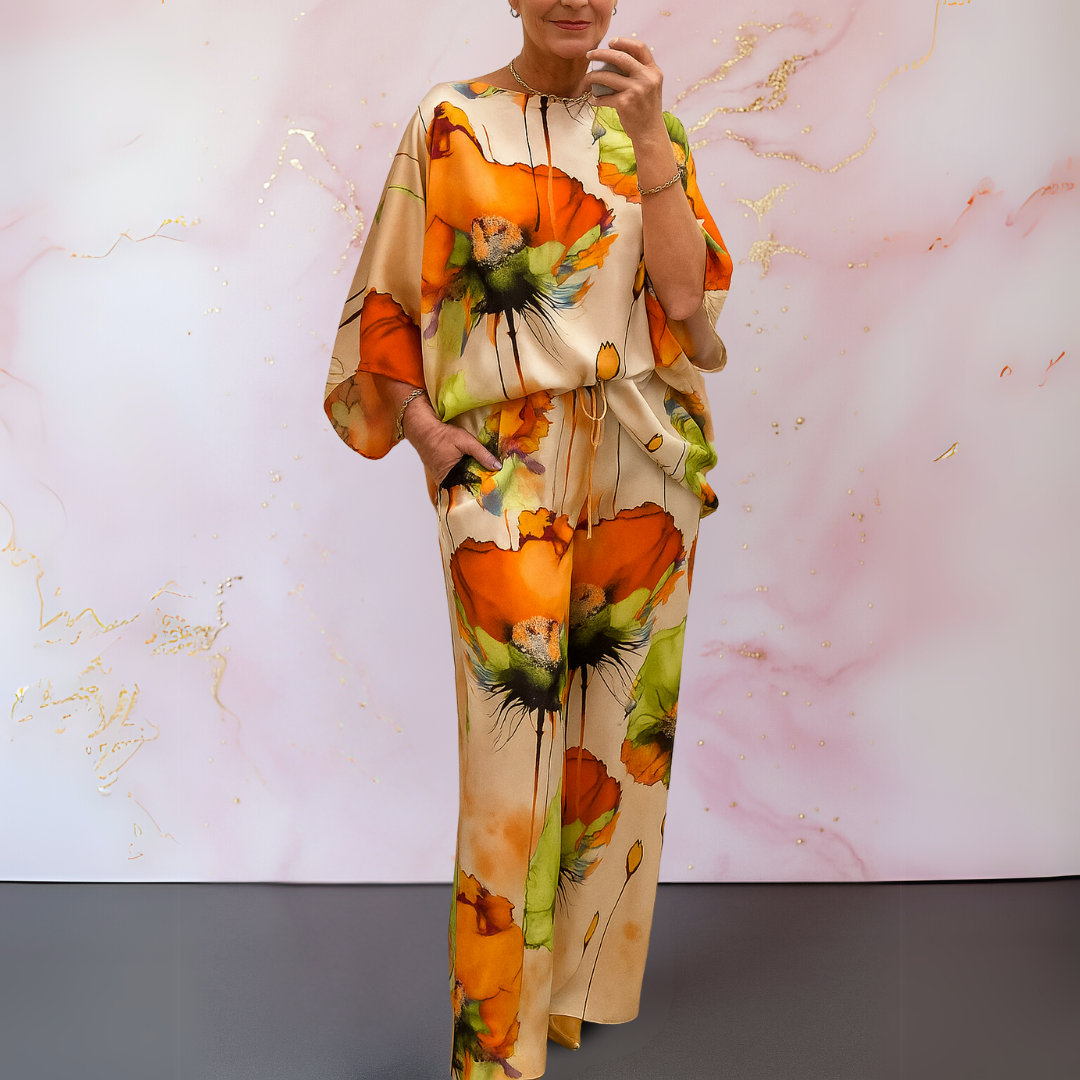 Moniek – Luxuriöses zweiteiliges Set für eine elegante Ausstrahlung