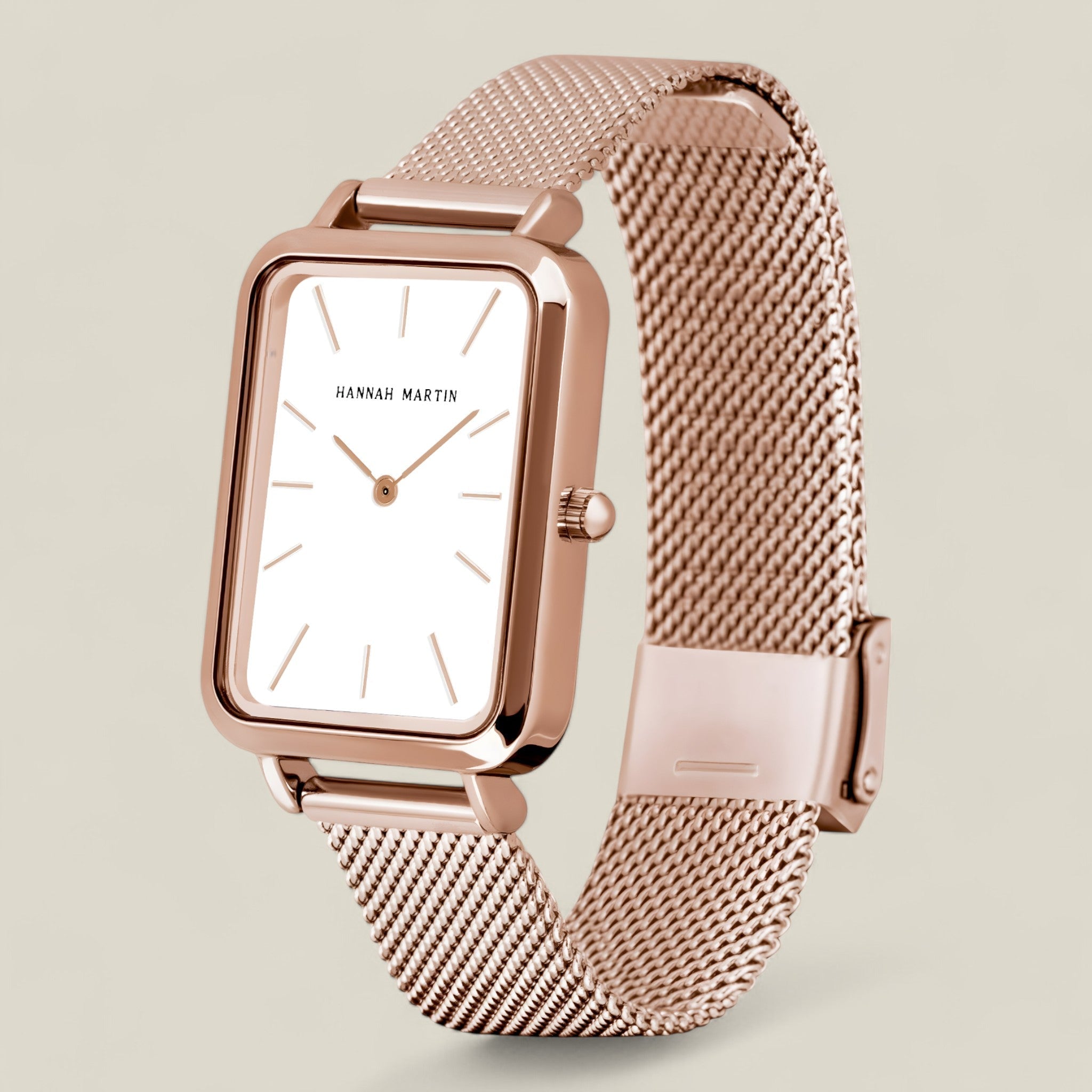 Lila | Rechteckige Uhr - Moderner Stil - - - Concept Fashionlab