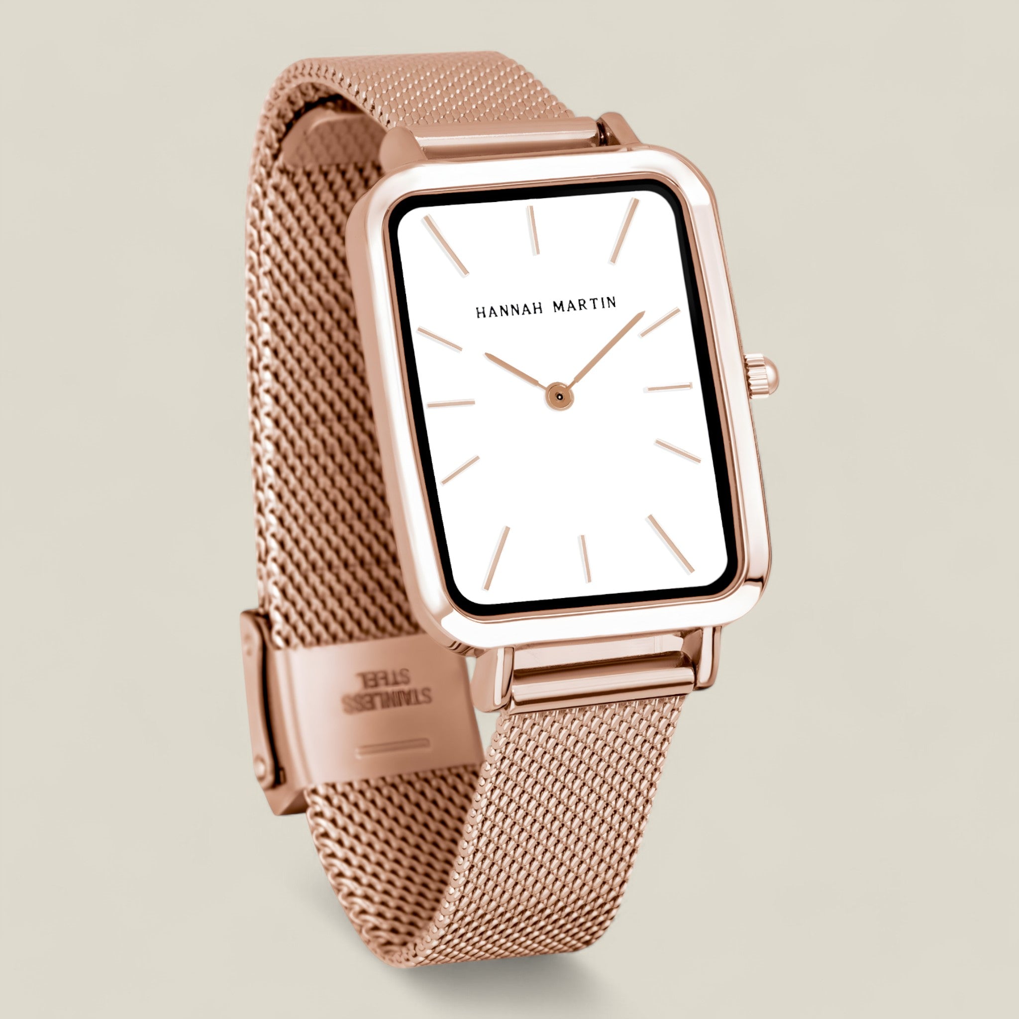 Lila | Rechteckige Uhr - Moderner Stil - - - Concept Fashionlab