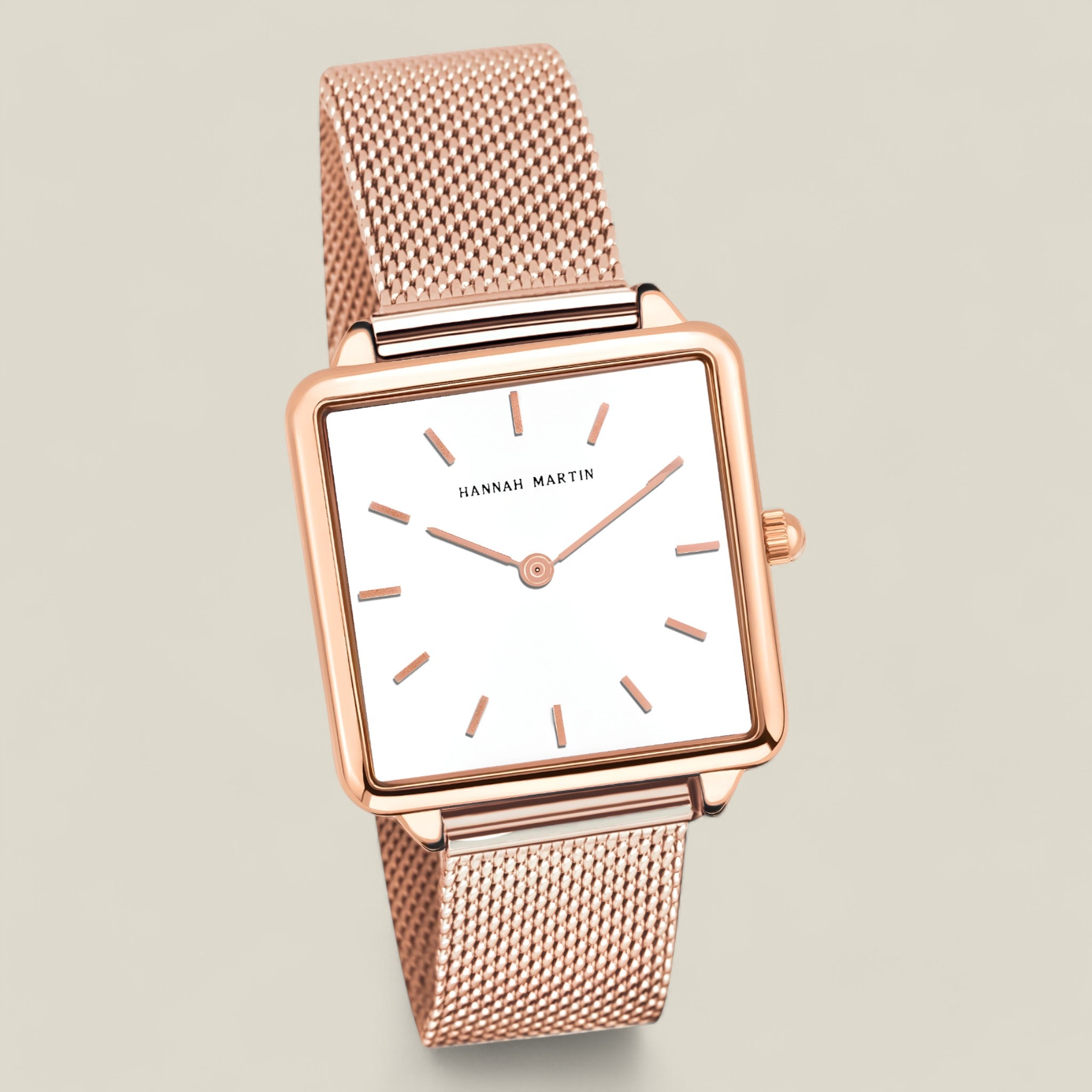 Mia | Quadratische Uhr - Eleganz im Alltag - - - Concept Fashionlab