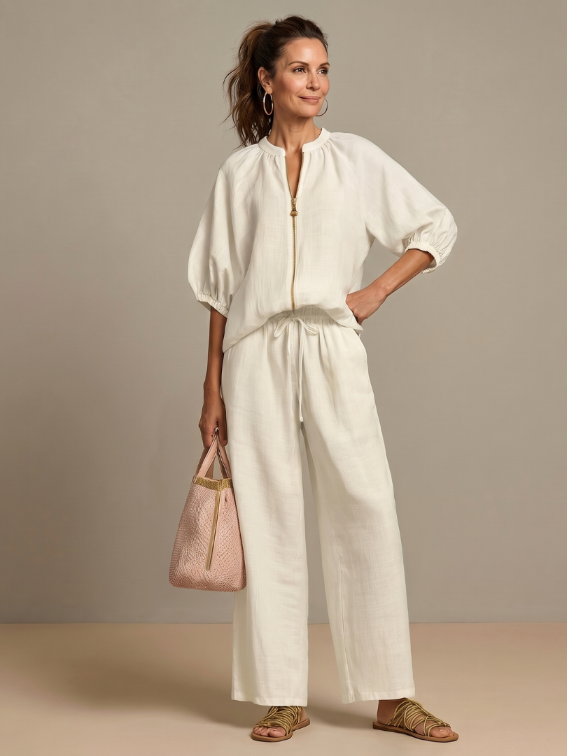 Sabrina | Jacken-Oberteil-Set - - - Cow Clothing