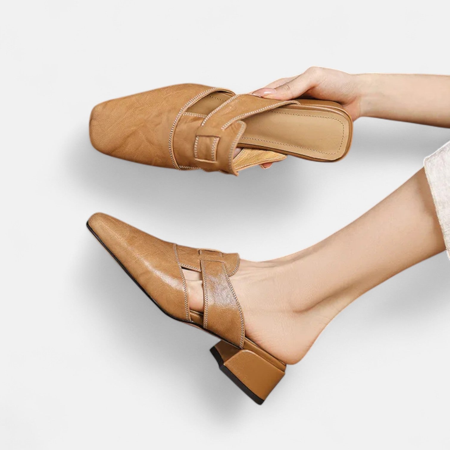 Damen Andie Elegante Ledersandalen – Zeitloser Stil und - - Damen > Sandalen - Concept Fashionlab