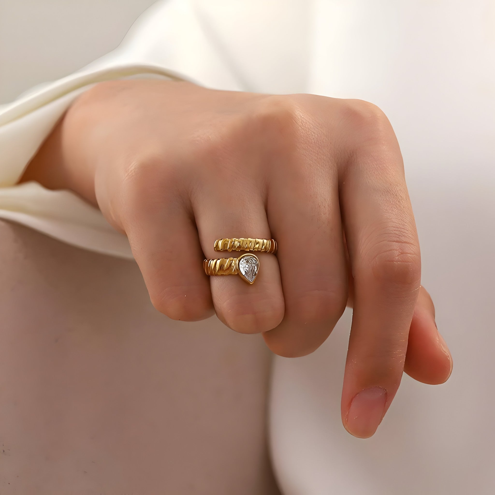 Georgia | Strahlender Ring - - - Concept Fashionlab