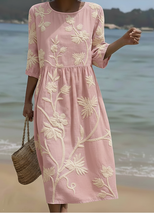 Brianna | Elegantes Blumenkleid - - Dress - Cow Clothing