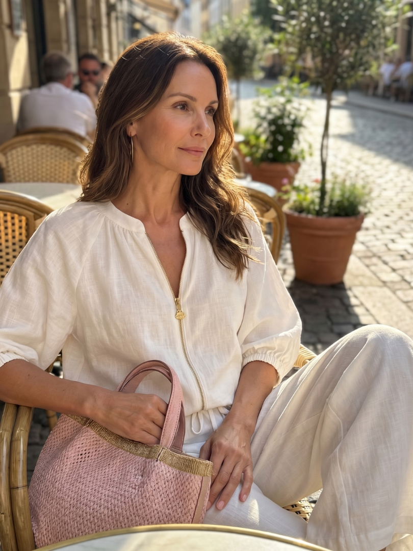Sabrina | Jacken-Oberteil-Set - - - Cow Clothing