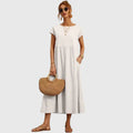 Müheloser Komfort Midi-Kleid Damen