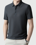 Herren Fleckenabweisendes Seiden-Poloshirt
