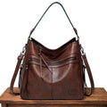 Exklusive Echtleder-Handtasche