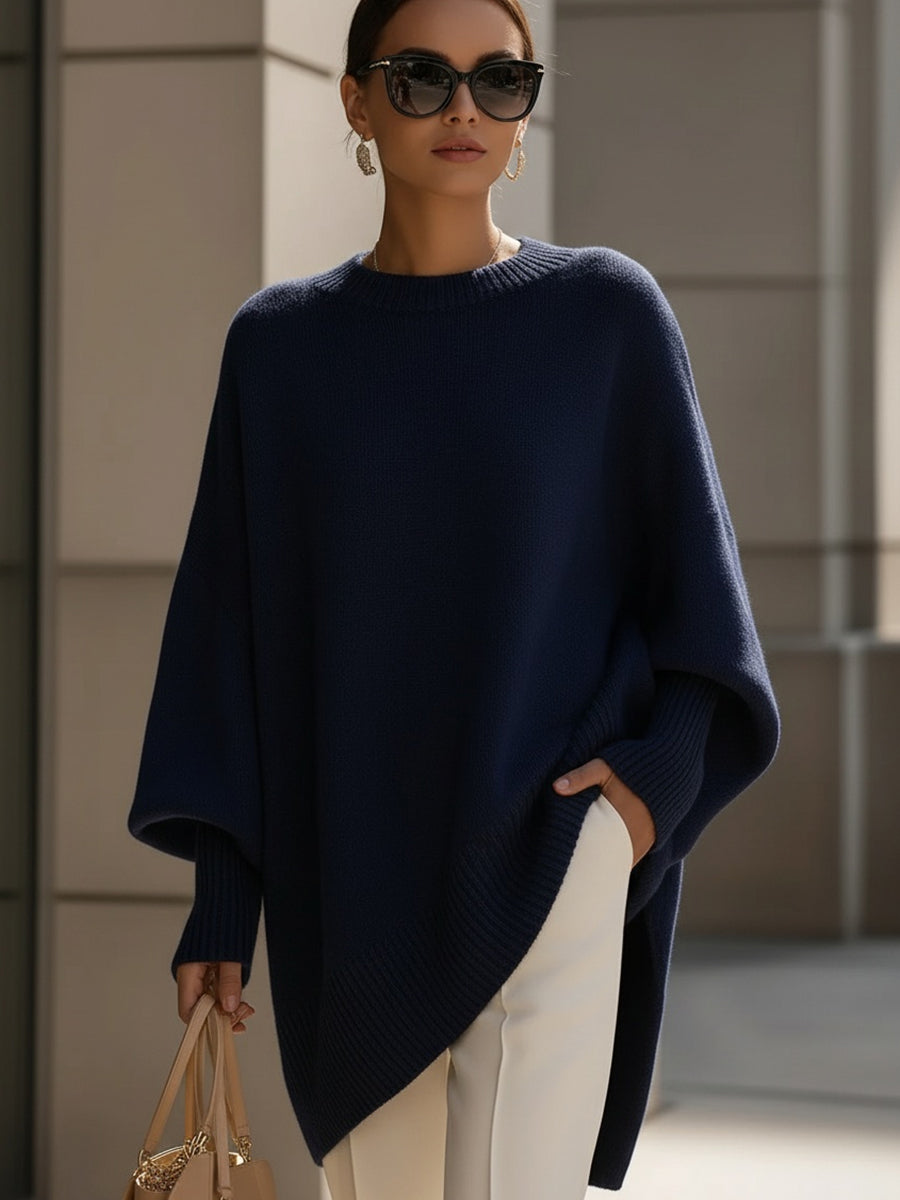 Mandy – Stylish Effortless Elegance Oversized Poncho - - Poncho - Concept Fashionlab