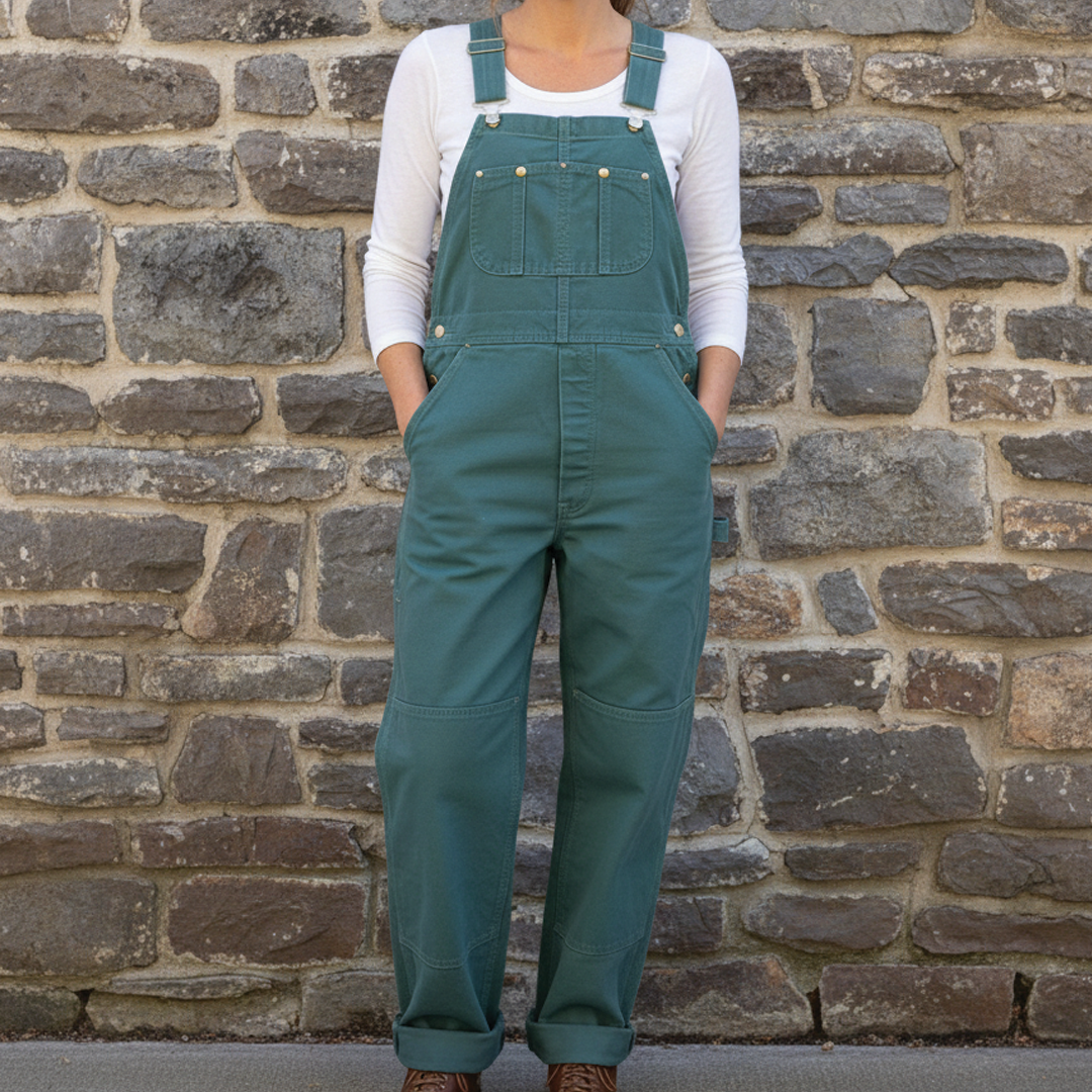 Carol - Utility-Latzhose - Grün - Pants - Concept Fashionlab Boutique