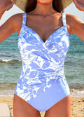 Wrap One Piece Swimsuit | Colorful Luxury Fit