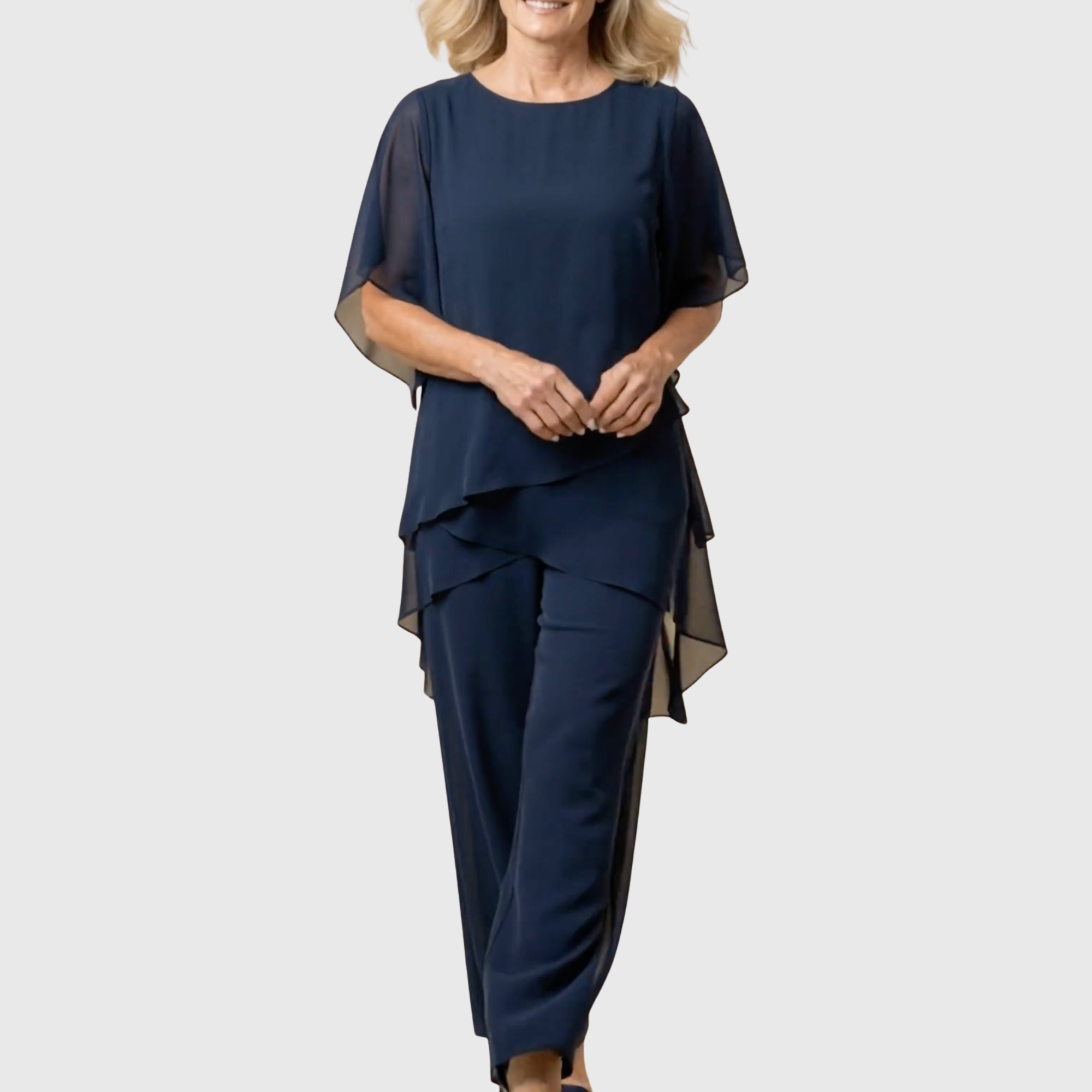 ELARA | Fließendes Palazzo-Set für eleganten Komfort und Stil - - - Madison Boutique Savannah
