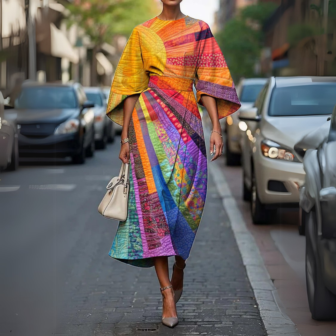 Fließendes Alltagskleid – Mühelose Bequemlichkeit, Stil für den ganzen Tag