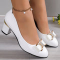 Evelyn Schleifen-Detail Klassische Pumps Damen