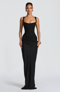 Sanduhr-Maxikleid – schmeichelnde Silhouette, zeitlose Eleganz