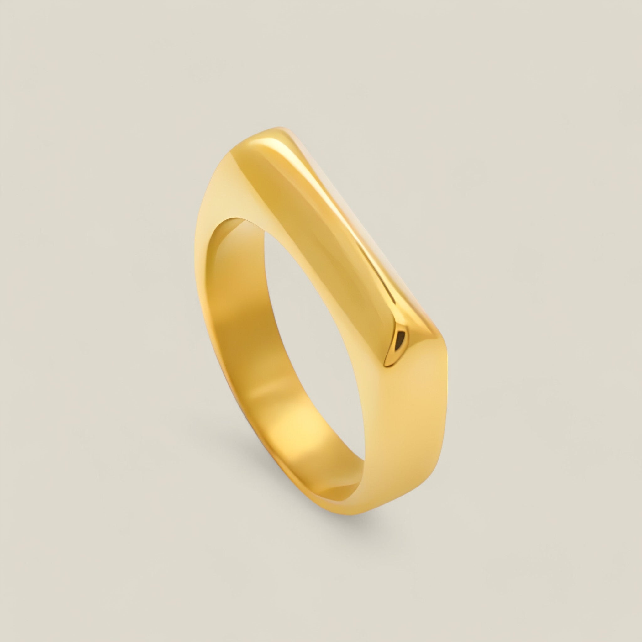 Nancy | Ätherischer Ring - Gold - - Concept Fashionlab