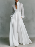 Mühelose Eleganz Maxikleid