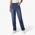 Hoch taillierte Hose - dehnbar und bequem Damen
