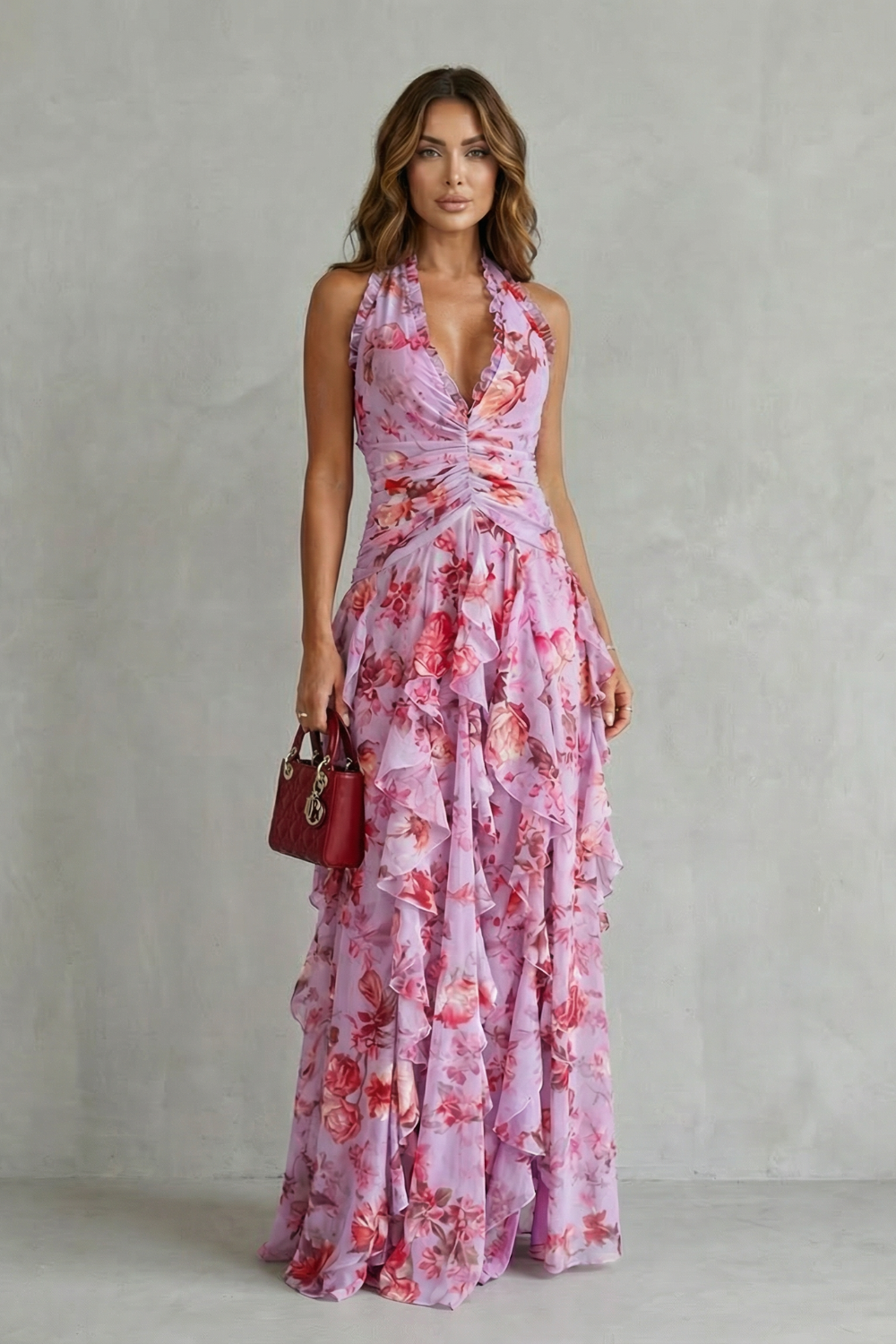 Belladina | Neckholder-Maxikleid - - Maxi Dresses - Marlow & Claire