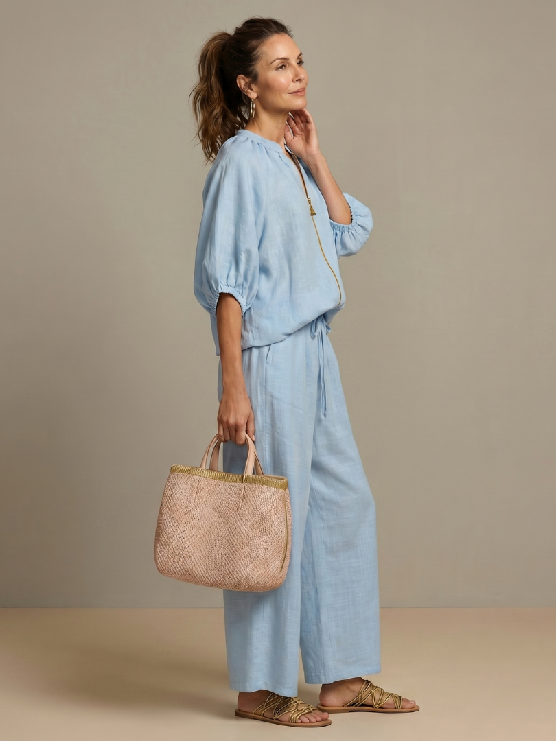 Sabrina | Jacken-Oberteil-Set - - - Cow Clothing