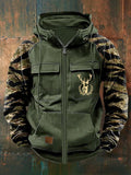 Sauberer, schlanker Hoodie mit Reißverschluss und mehreren Taschen Damen
