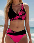 Damen Bikini mit Blumen