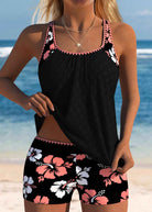 Arabelle Tankini-Set mit Blumendruck – Lebendige, schmeichelhafte Badebekleidung für Sommertage