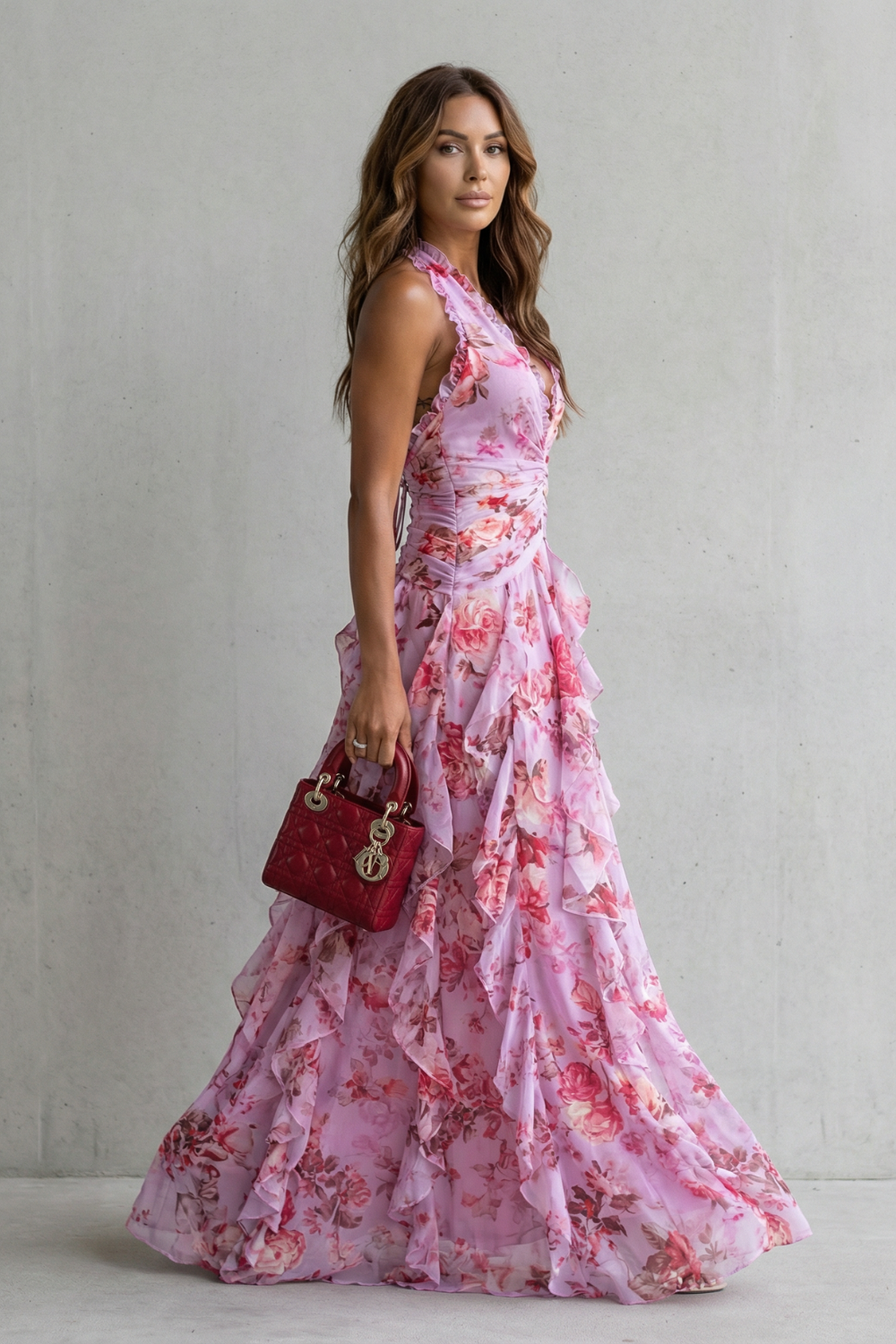 Belladina | Neckholder-Maxikleid - - Maxi Dresses - Marlow & Claire