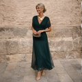 Rossana | Schulterfreies Maxikleid