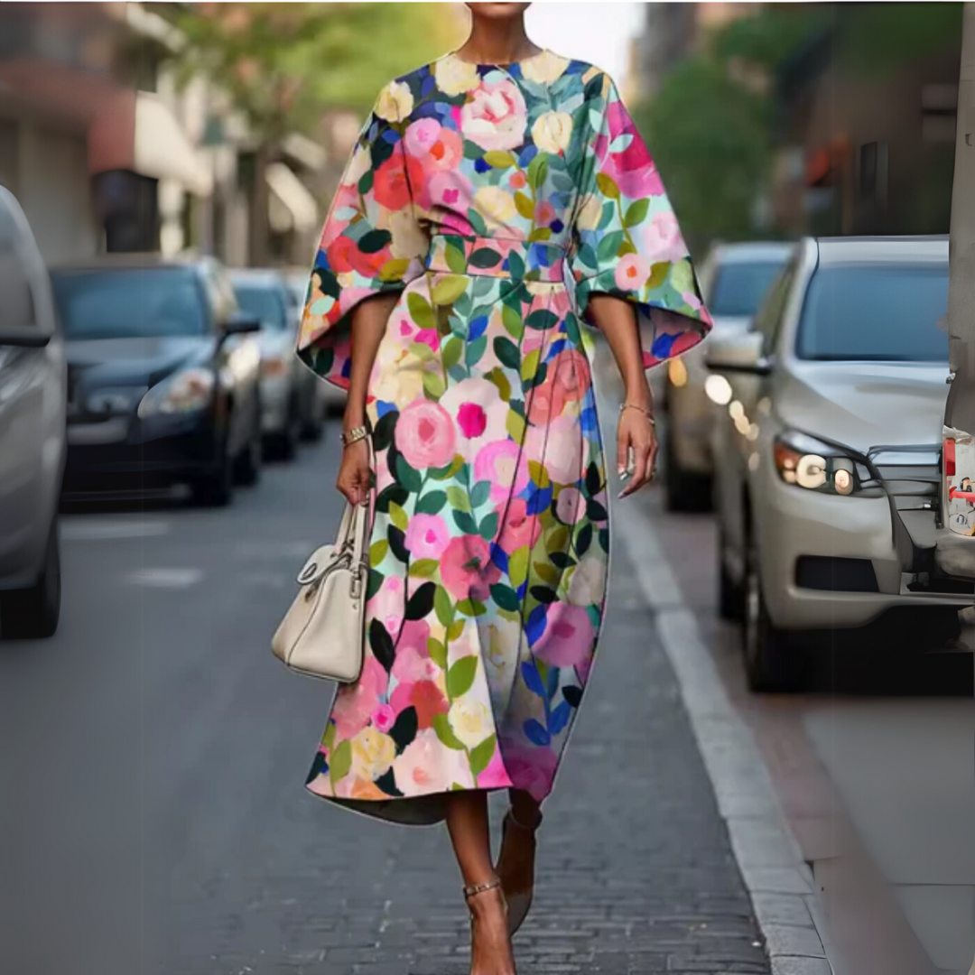 Fließendes Alltagskleid – Mühelose Bequemlichkeit, Stil für den ganzen Tag