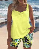 Muse® Farbenfrohes Tankini-Set – lebhaftes, auffälliges zweiteiliges Badeoutfit