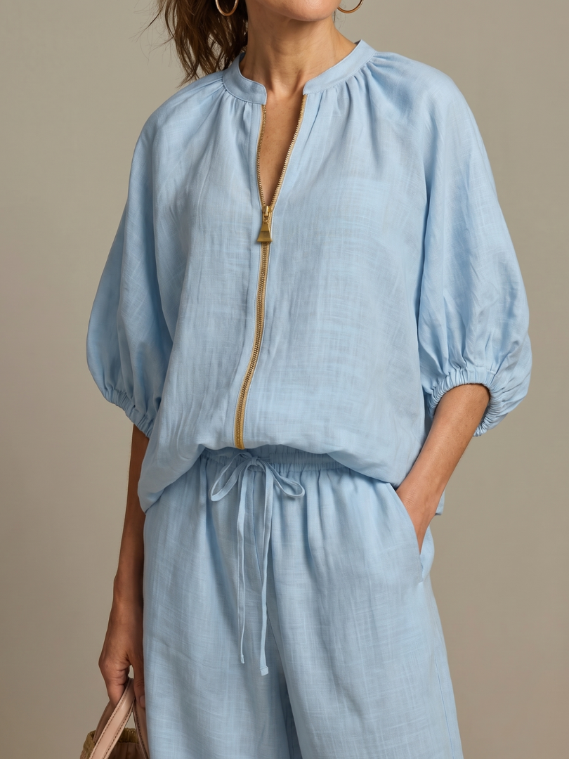 Sabrina | Jacken-Oberteil-Set - - - Cow Clothing