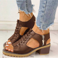 Glamouröse High-Heel-Sandalen Damen