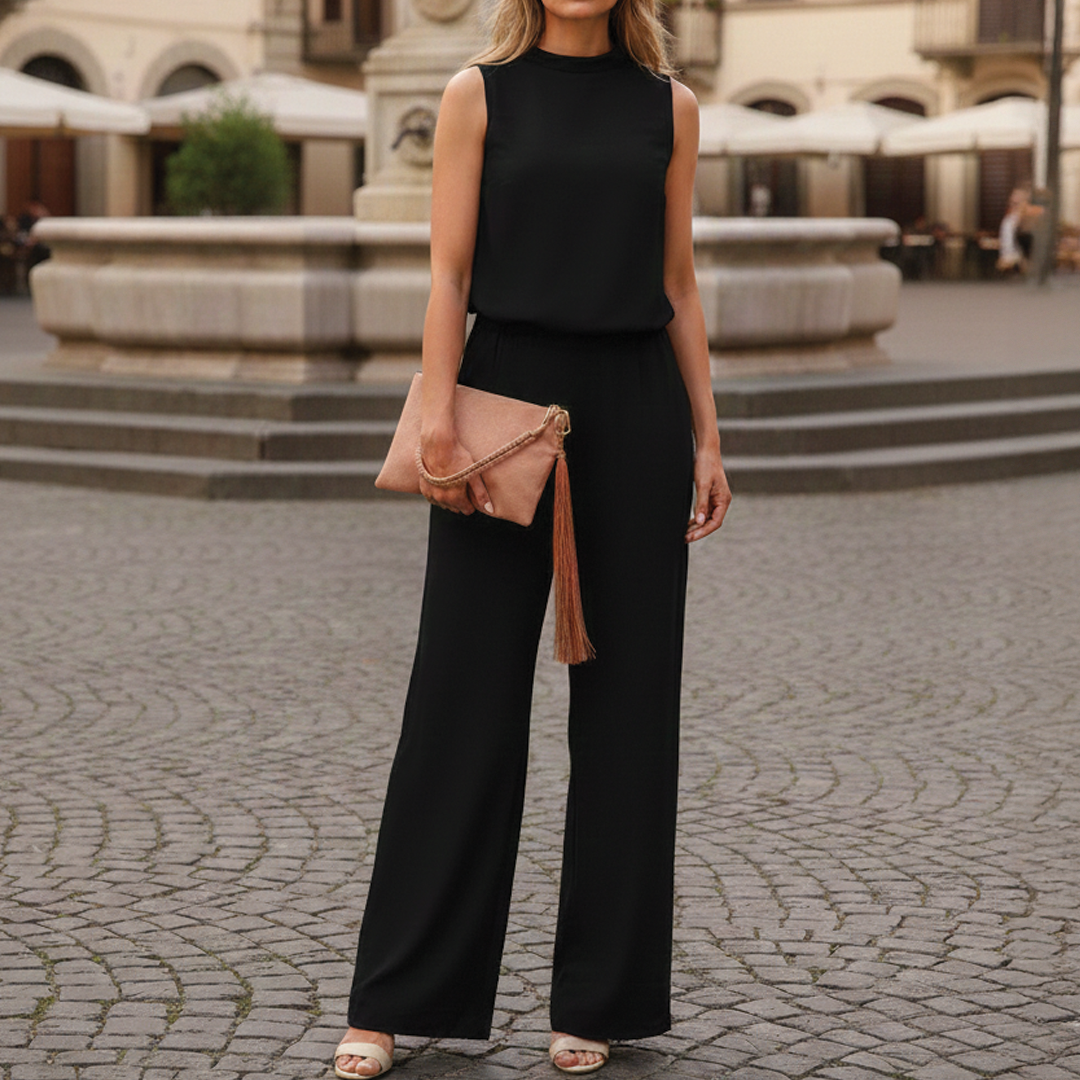 Ariana - moderner Jumpsuit - Schwarz - Jumpsuit - Concept Fashionlab Boutique